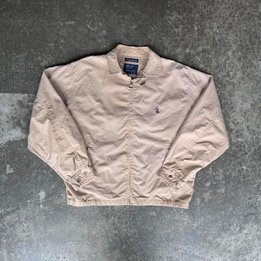 Vintage Nautica Tan Beige Jacket